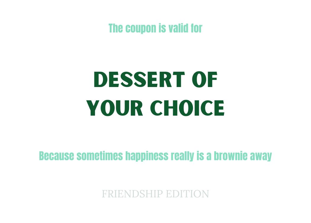 Love Coupons - Friendship Edition
