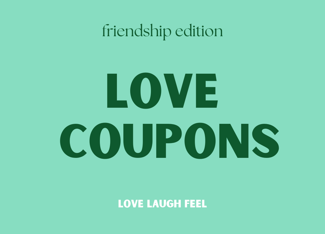 Love Coupons - Friendship Edition