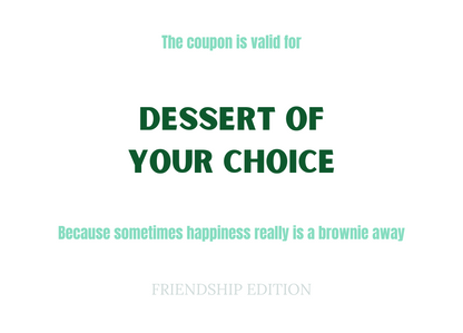 Love Coupons - Friendship Edition